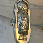 Kachina ring Navajo Hyson Craig IHMSS vintage band sterling silver size 6.75 women men