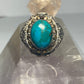 Turquoise Poison ring sterling silver women girls
