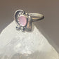 Mother of pearl Ring southwest pinky sterling silver women girl u