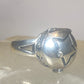 Poison ring size 6.75  star celestial band sterling silver women girls