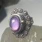 Poison ring Amethyst Mexico  sterling silver women