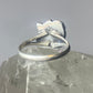 Mother of pearl Ring southwest pinky sterling silver women girl y