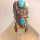 Kachina ring size 6.25 turquoise Navajo sterling silver women