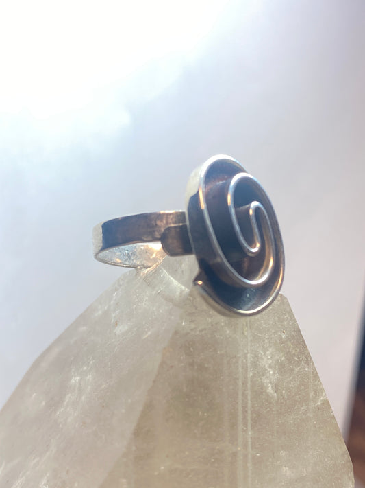 Maze ring size 5 sterling silver pinky girls women