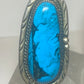 Navajo Ring long turquoise southwest sterling silver women girl