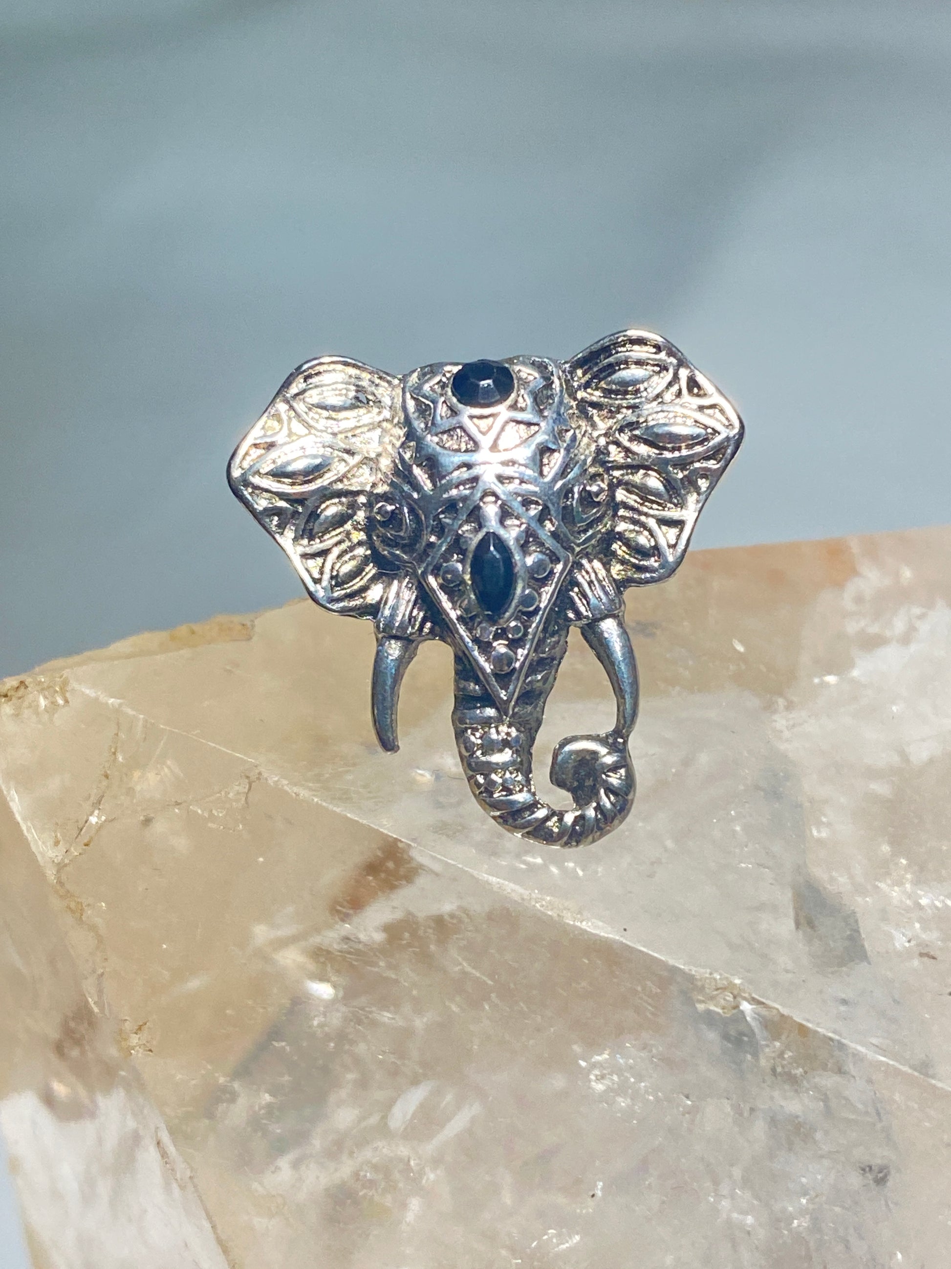 925 silver toddler spoon Elephant