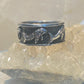 Whale ring size 5.75 southwest pinky  band sterling silver women girls