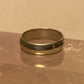 wedding ring  size 7.25  plain band  sterling silver southwest women  men