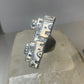 Pueblo ring size 5.25 cave dwellers long band sterling silver women