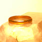 copper ring  size 12.75 stacker band wedding  women girls