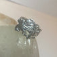 Godiva spoon ring horse naked lady band sterling silver women