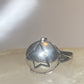 Poison ring size 6.75  star celestial band sterling silver women girls