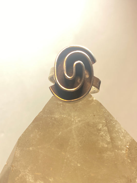 Maze ring size 5 sterling silver pinky girls women