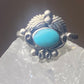 Turquoise Ring  southwest pinky sterling silver women girl qq