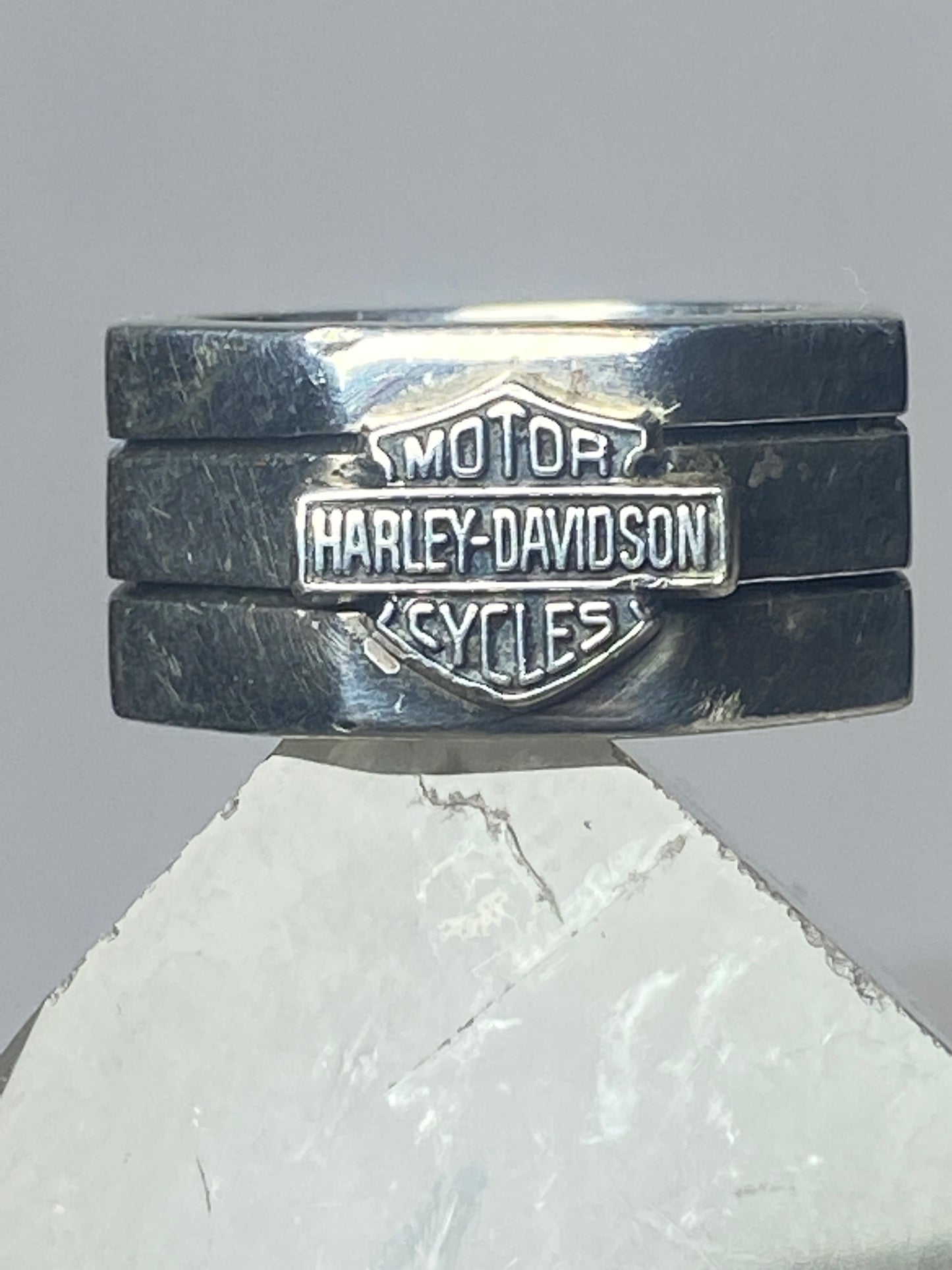 Harley Davidson ring biker pinky sterling silver women men