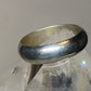 Vintage Plain ring size 7.75 Mexico wedding band stacker sterling silver
