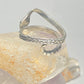 Snake Ring wrap around textured Band No Stones sterling silver women  men