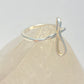 Cross ring  religious band sterling silver women girls