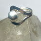 Ball and loop ring Mexico pinky  band sterling silver women girls