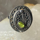 Poison ring size 7.75 filigree  band sterling silver women