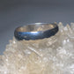 Wedding ring size 12.25 plain band sterling silver women men