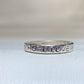Peace ring hope love band sterling silver girls women