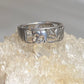 Elephant ring size 6.75 elephants parade band sterling silver women girls