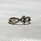 Religious ring fish toe band sterling silver women girls