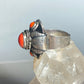 Poison ring southwest Mexico band sterling silver women