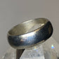 Vintage Plain ring Mexico size 5.75 wedding band stacker sterling silver E