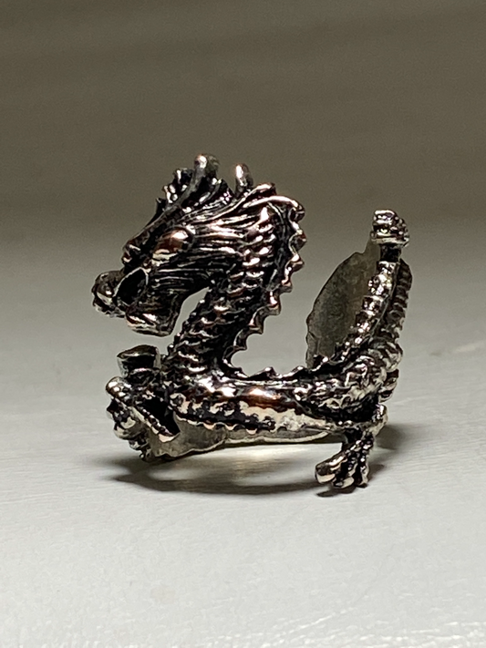 Dragon ring fire breathing band women