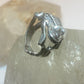 Frog ring frog band pinky toad sterling silver women girls