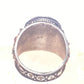 Poison ring size 8.50 teardrop sterling silver women