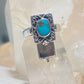 Poison ring turquoise drawer sterling silver women girls