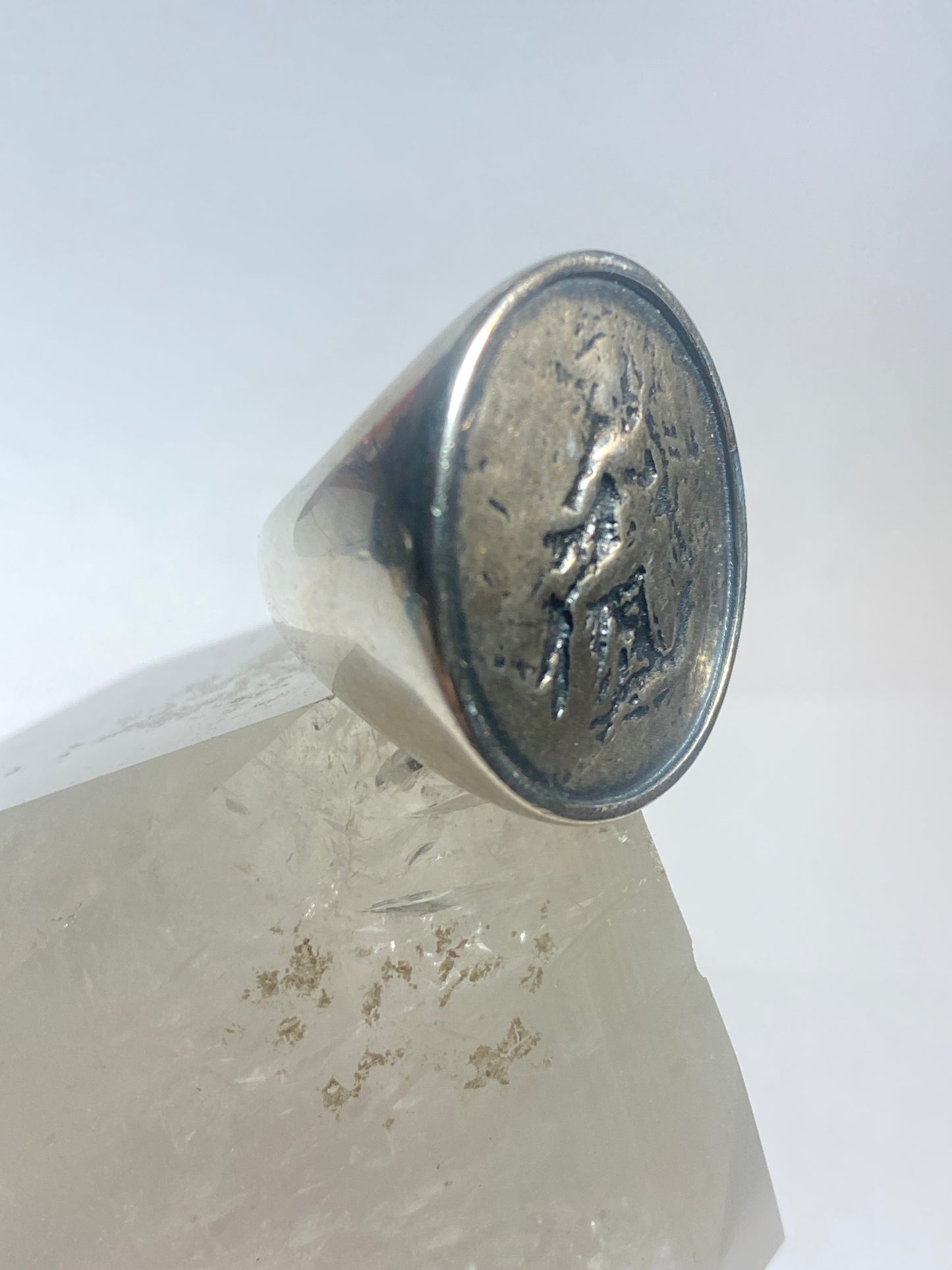 Silpada ring classical figurative sterling silver women