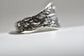 Cross Spoon Ring Lily Band Sterling Silver Girls Women Size 7