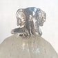 Elephant ring size 11.75 sterling silver luck band women men