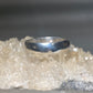 Wedding ring size 12.25 plain band sterling silver women men