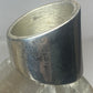Cigar ring size 4.50 knuckle band sterling silver women girls