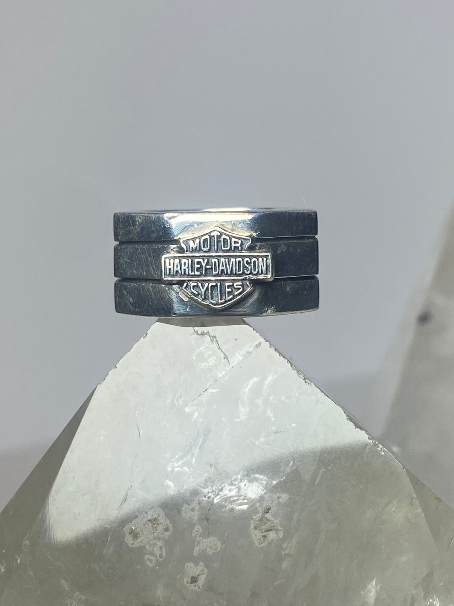 Harley Davidson ring biker pinky sterling silver women men