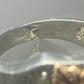 Black Hills Gold ring size 9.50  floral band sterling silver men women band