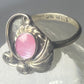 MMother of Pearl ring southwest pinky floral leaves blossom baby children women girls  h