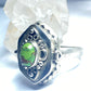 Poison ring turquoise sterling silver women girls