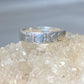 Peace ring peace band sterling silver women girls