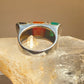 Carnelian ring size 6.25 onyx marcasites sterling silver ring women
