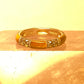Brown ring size 8.75  stacker band marcasites art deco sterling silver women girls