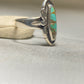 Turquoise ring  Navajo pinky sterling silver band women girls