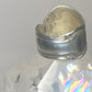 Spoon ring size 8  band  unknown metal