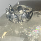 Turtle ring  turtles band  sterling silver women girls