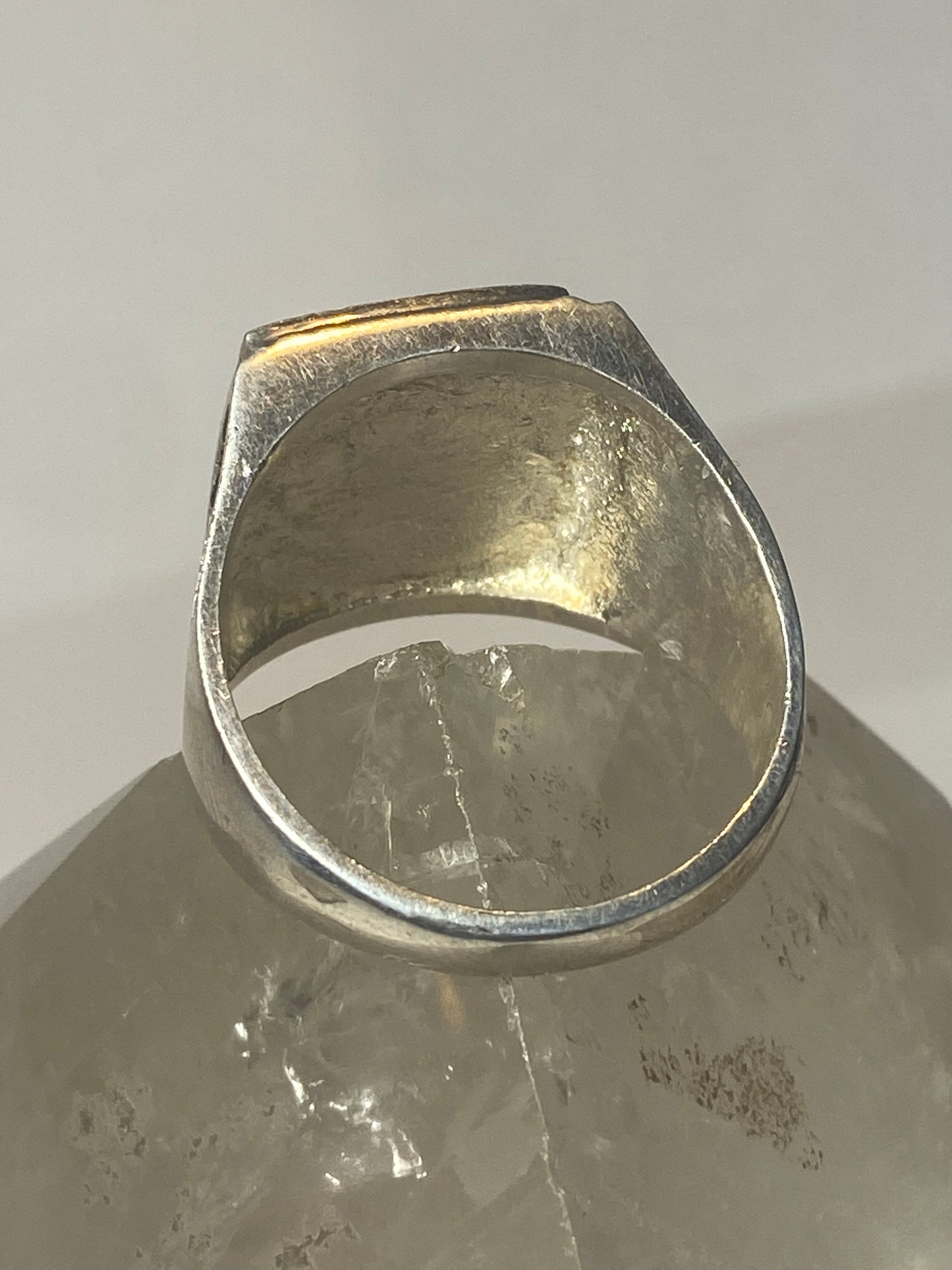 Jasper ring onyx lab opal inlay southwest long sterling silver women men